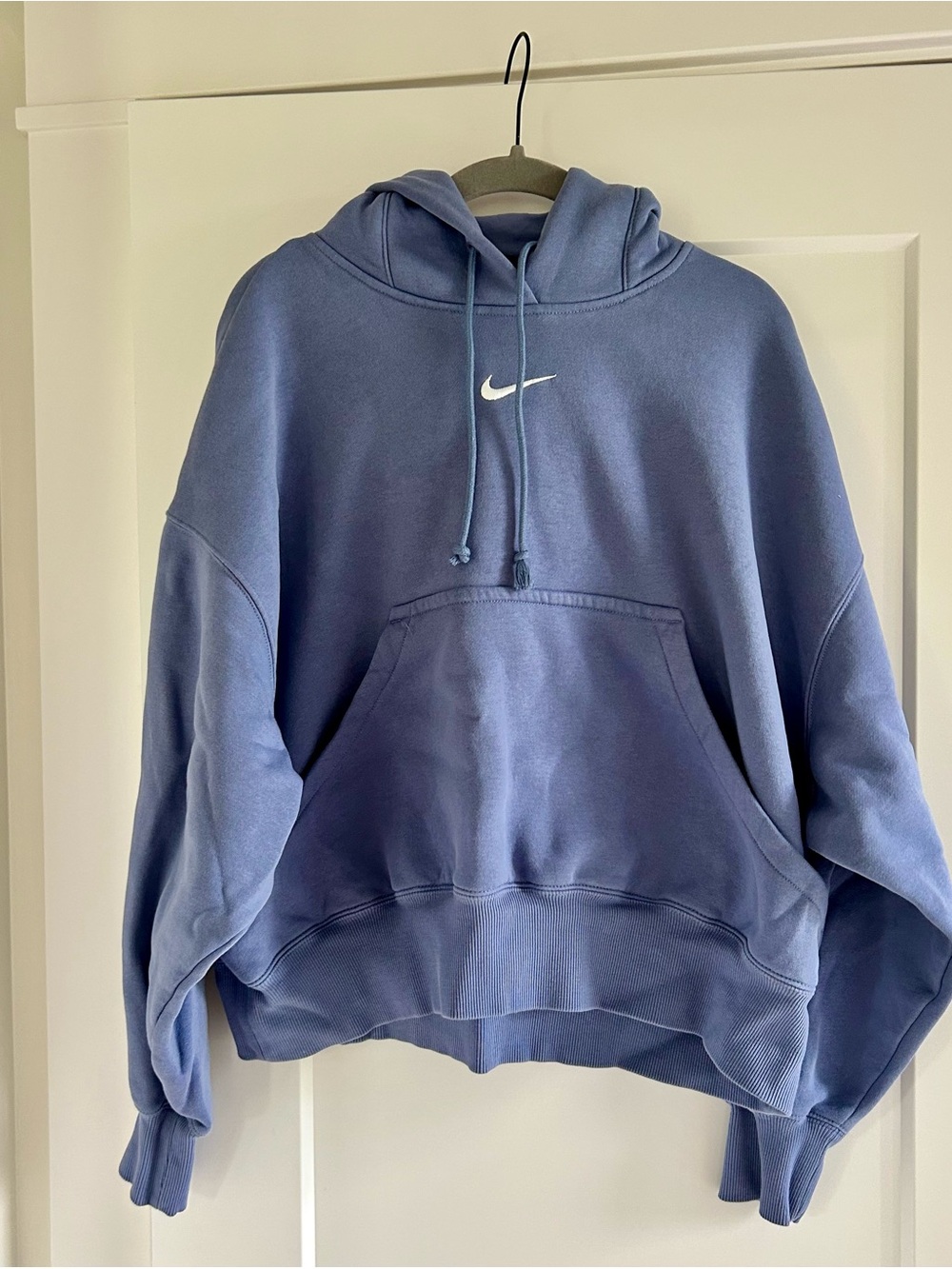 Nike Women’s Dusty Blue Crewneck Pullover Hoodie